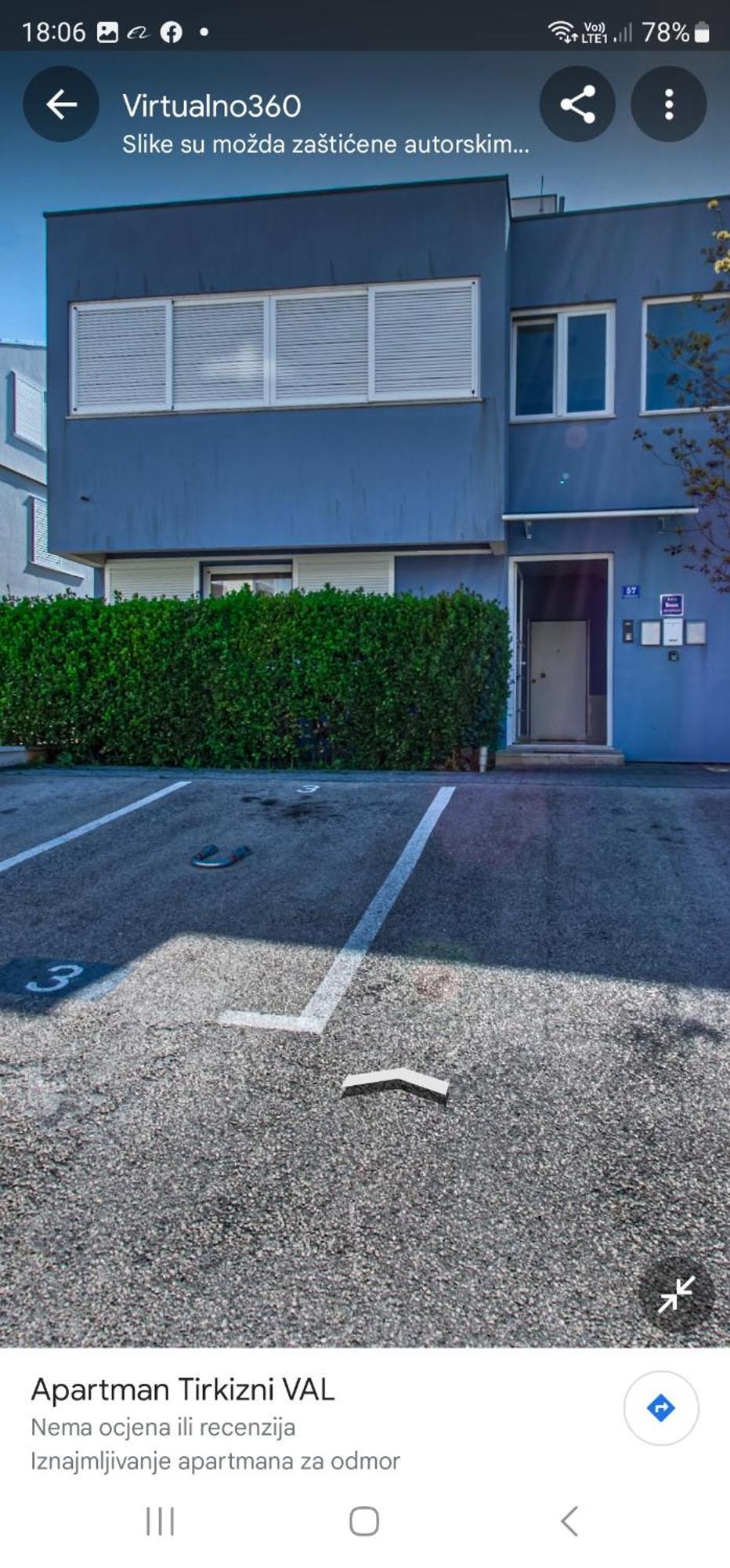 Tirkizni Val Apartman Zára Kültér fotó